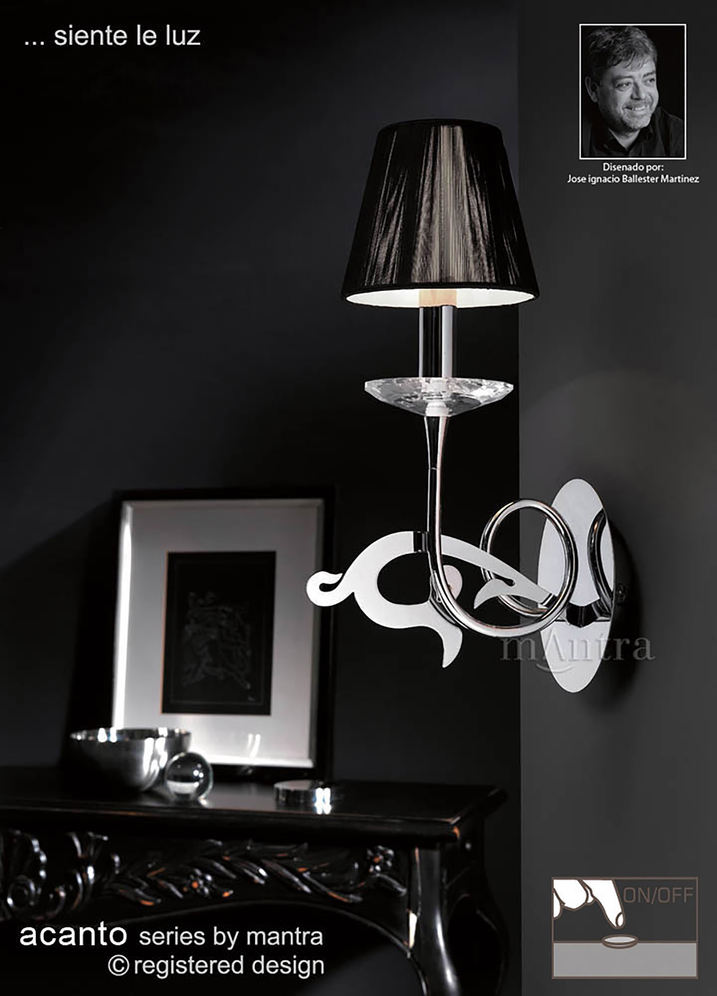 Acanto Polished Chrome Wall Lights Mantra Armed Wall Lights Acanto Polished Chrome Wall Lights Mantra Armed Wall Lights
